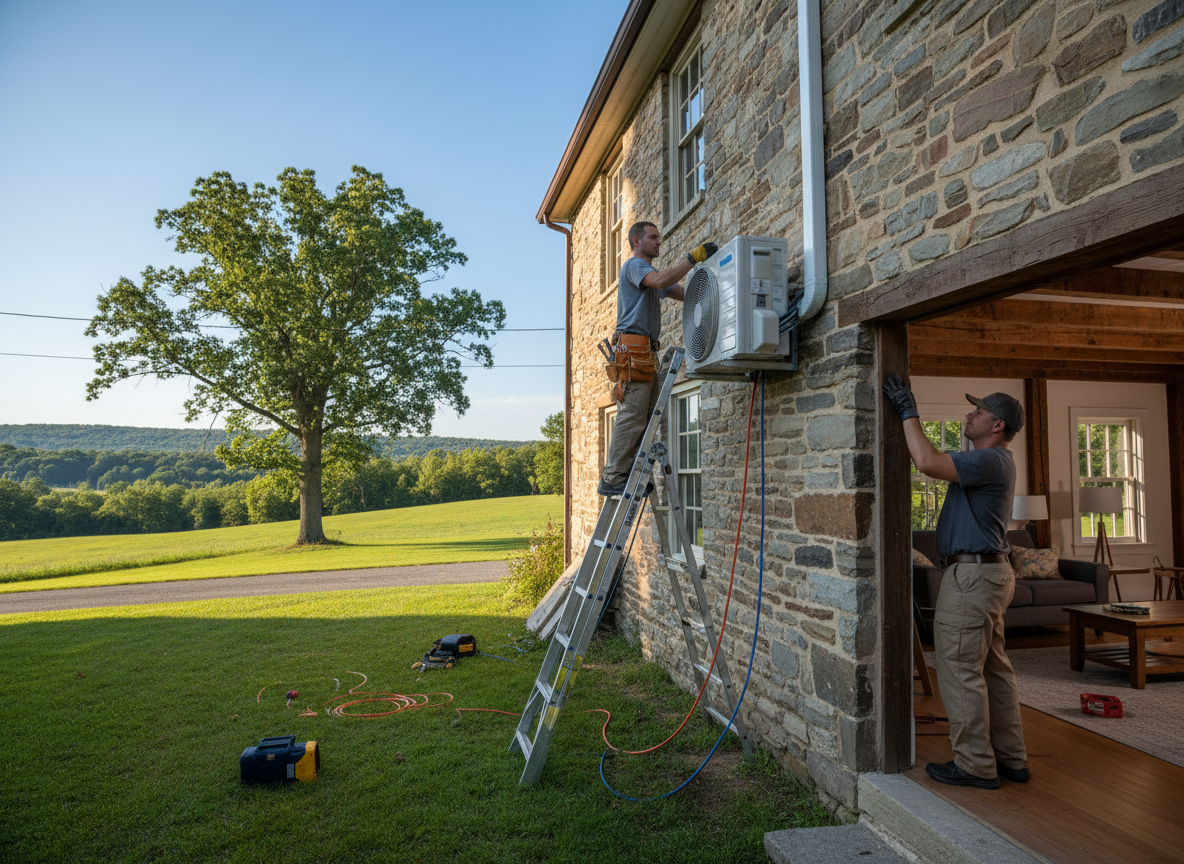 Ductless Mini-Split Installation & Repair in Plumsteadville, PA